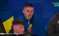 ابراز احساسات 2 بازیکن اوکراینی منچسترسیتی و اورتون پیش از شروع بازی