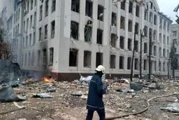 درگذشت یک تبعه ایرانی در اوکراین حین خروج از شهر خارکوف