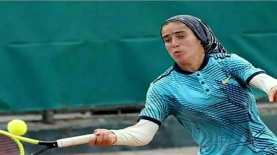 دختر تنیس باز ایران به مدال مسابقات تایلند نرسید