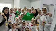 پیروزی دختران هندبال ایران در آسیا