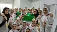 پیروزی دختران هندبال ایران در آسیا