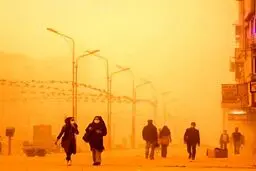 وضعیت خطرناک هوای 7 شهر در خوزستان