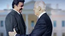دیدار بایدن و امیر قطر در کاخ سفید