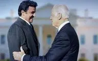 دیدار بایدن و امیر قطر در کاخ سفید