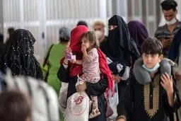 تظاهرات پناهجویان افغان در ابوظبی