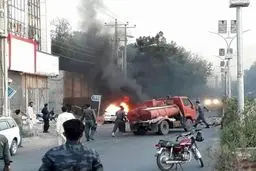 انفجار ولایت بادغیس افغانستان دست کم ۱۰ کشته به جا گذاشت