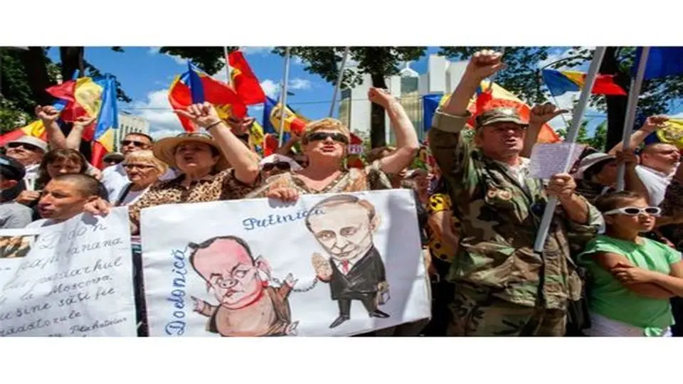 معترضان مولداوی تغییر پارلمان طرفدار روسیه را خواستار شدند