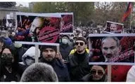 صدها معترض خیابان‌های ایروان را مسدود کردند