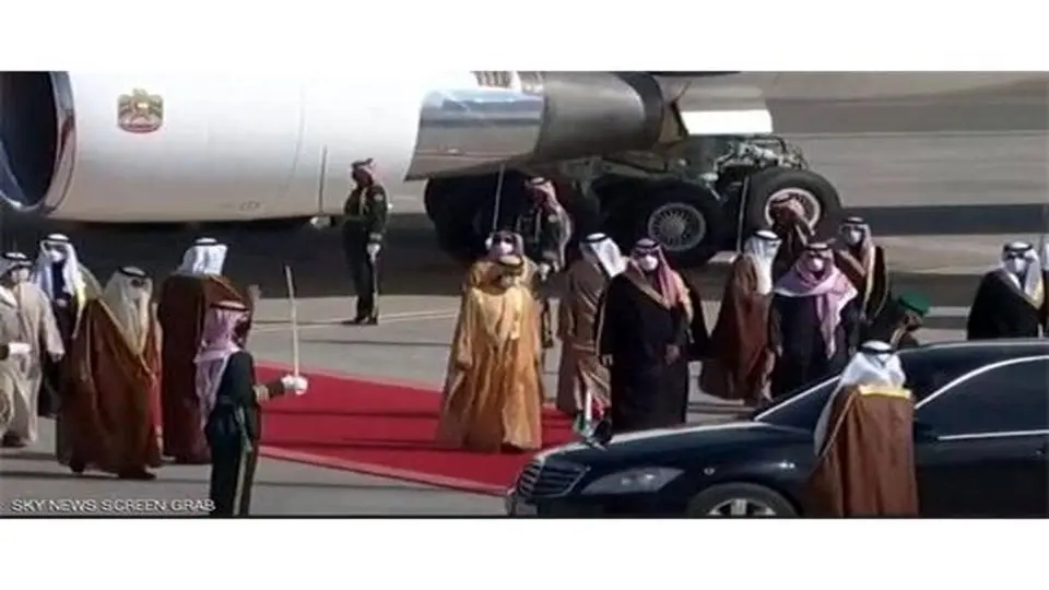 استقبال ولیعهد سعودی از امیر قطر