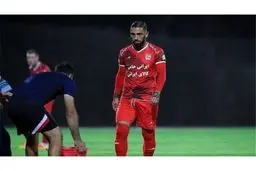 اشکان دژاگه از جمعه در تمرینات تراکتور