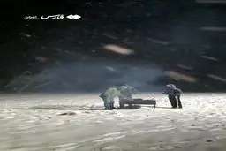 بارش برف در ارتفاعات تهران