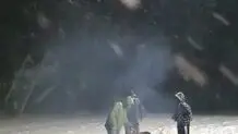 بارش برف در ارتفاعات تهران