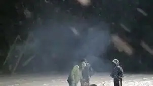 بارش برف در ارتفاعات تهران