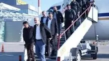 تیم ملی فوتبال ایران وارد روسیه شد