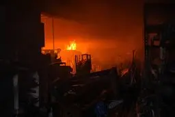 آتش‌سوزی گسترده جنگل‌ها در یونان + عکس