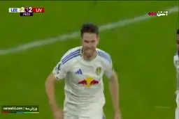 گل دوم لیدز به لیورپول+ ویدئو