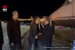 لحظه ورود عراقچی به ژنو