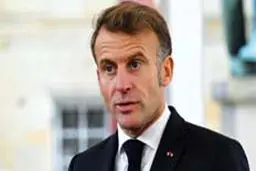 مکرون خواستار  برگزاری نشست اضطراری  شورای امنیت

