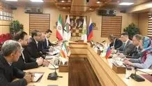 إیران وروسیا تتفقان على تسهیل التجارة وزیادة حجم الترانزیت بین البلدین