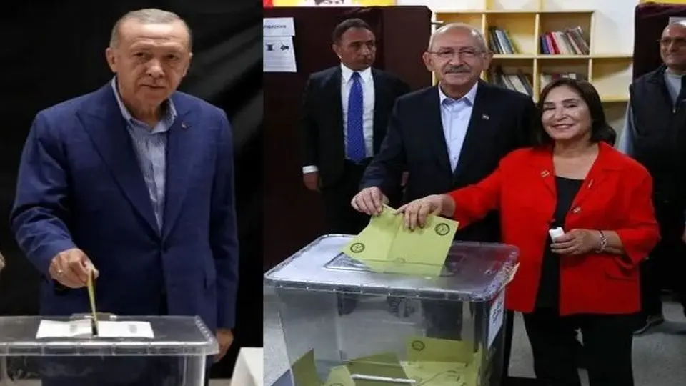 رقبای انتخابات ترکیه رای خود را به صندوق انداختند