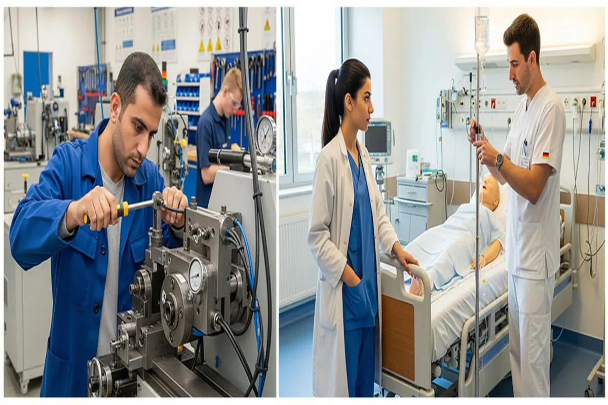 اوسبیلدونگ آلمان چیست؟ راهنمای جامع برای شروع یک آینده درخشان