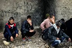 حمله عجیب معتادان به ماموران شهرداری