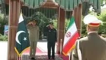 دیدار فرمانده ارتش پاکستان با سرلشکر باقری

