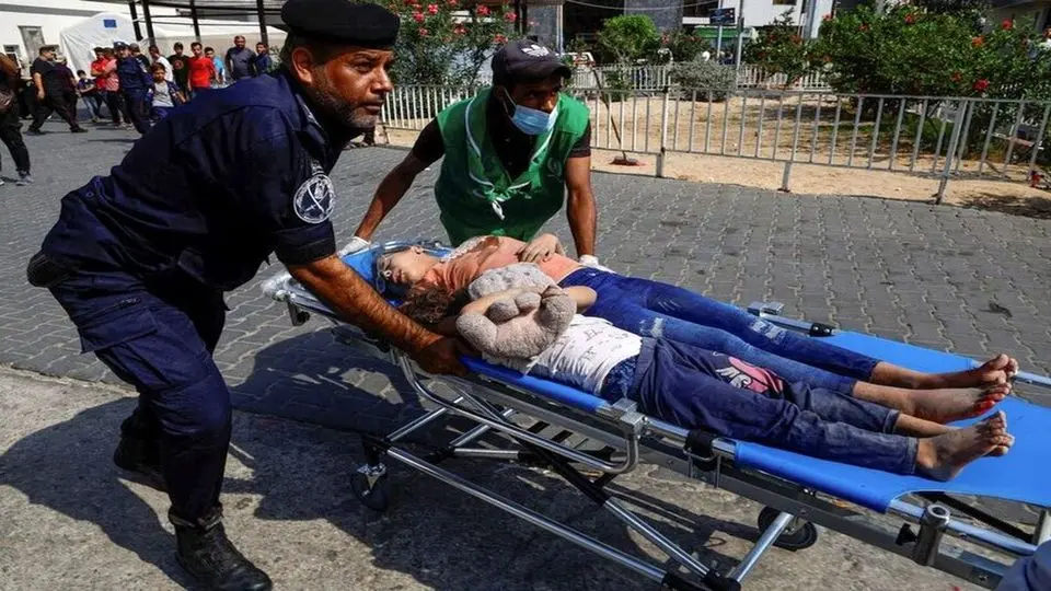 قاتل مردم فلسطین در بیمارستان المعمدانی چه بمبی بود؟/ عکس

