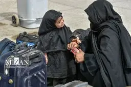 اولین کودک حج امسال دختر است 

