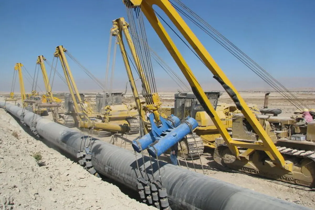 Iran working on key gas pipeline along Sea of Oman coast