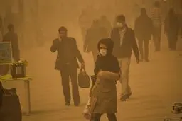 هشدار هواشناسی به تهرانی‌ها/ ۵ روز گرد و خاکی و طوفان شن در این مناطق

