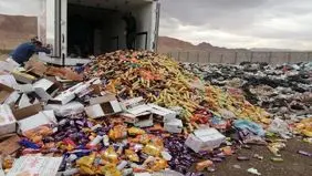 معدوم‌سازی گسترده مواد غذایی فاسد؛ ۱۵۰۰ کیلو در یک روز