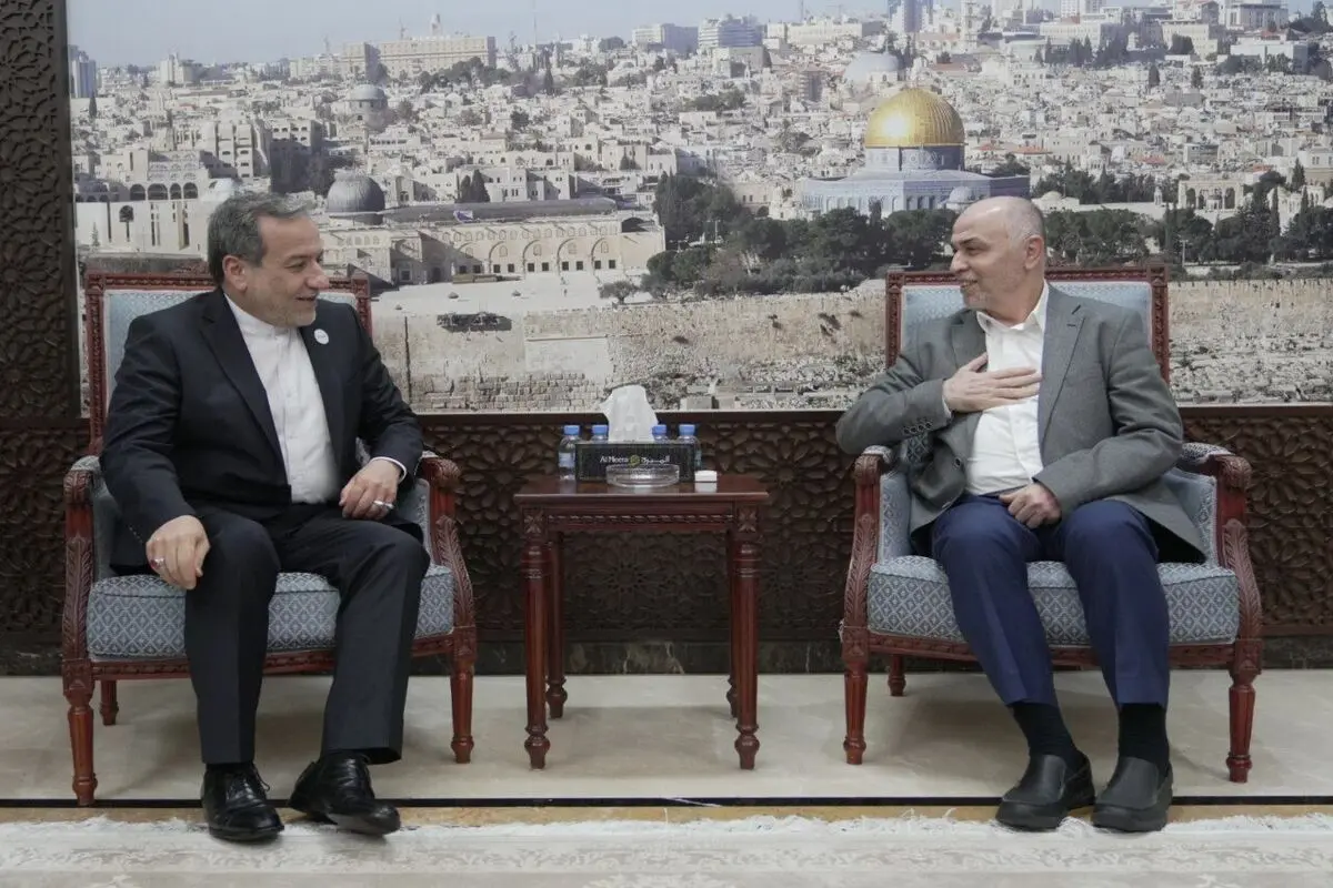 پیام رئیس جنبش مقاومت اسلامی فلسطین به عراقچی