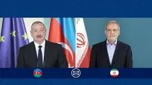 پزشکیان روز ملی جمهوری آذربایجان را به الهام علی‌اف تبریک گفت