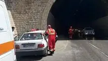 راهداری هرمزگان: خودروهای سوخته از تونل تنگه زاغ بیرون آمد