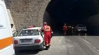 راهداری هرمزگان: خودروهای سوخته از تونل تنگه زاغ بیرون آمد
