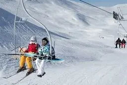 پیست اسکی دیزین بازگشایی شد
