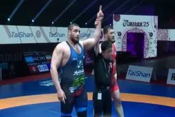  قهرمانی ایران در کشتی فرنگی آسیا


