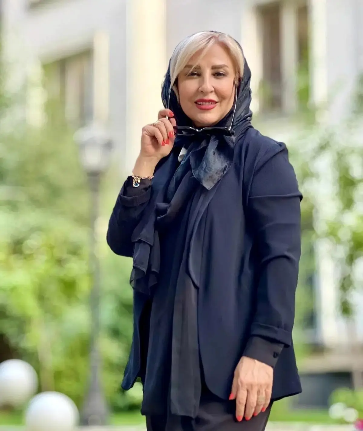 مرجانه گلچین گونی پوشید! + عکس
