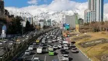 باران هوای آلوده تهران را شست 