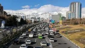 باران هوای آلوده تهران را شست 