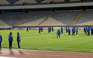ورود استقلال و النصر به ورزشگاه آزادی/ ویدیو