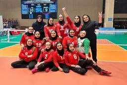 تیم والیبال نشسته زنان ایران هفتم جهان شد