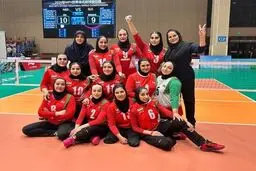 تیم والیبال نشسته زنان ایران هفتم جهان شد