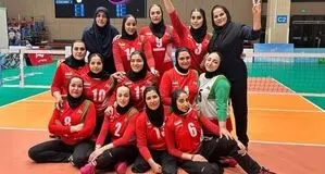 تیم والیبال نشسته زنان ایران هفتم جهان شد