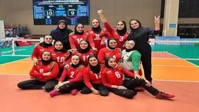 تیم والیبال نشسته زنان ایران هفتم جهان شد
