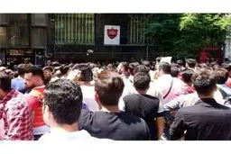 هواداران معترض پرسپولیس خواستار برکناری رسول پناه شدند
