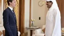امیر قطر با کوشنر در دوحه دیدار کرد