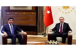 بارزانی به ترکیه رفت
