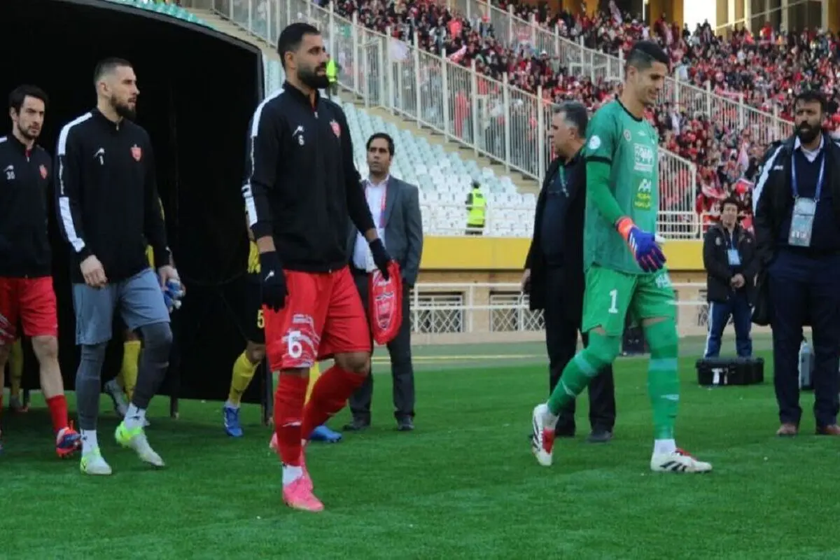 رونمایی رسمی پرسپولیس از پیام نیازمند